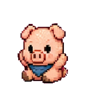 Kerchief Piglet, Cheer
